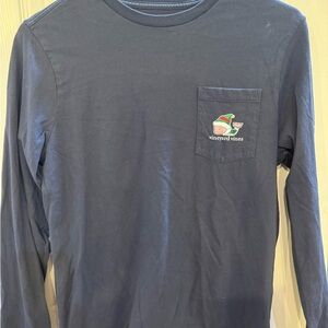 Vineyard Vines Boys Blue Long Sleeve Shirt